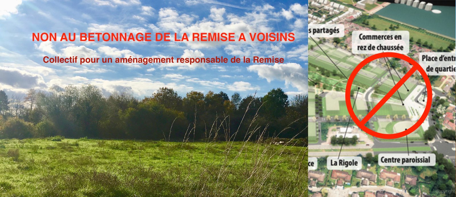 projet programme immobilier neuf de la Remise à Voisins le Bretonneux (maison, appartement,crêche, église)